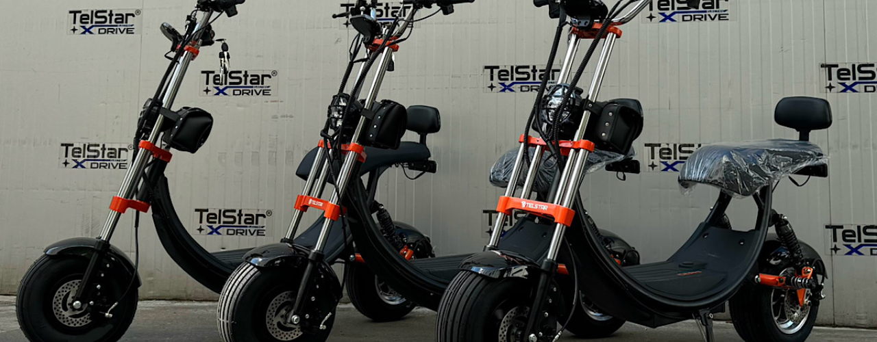 Електрически скутер TELSTAR CITY HARLEY c2-PRO 1500W 48V 23Ah LED