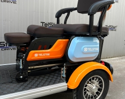 Електрическа четириколка Luxor 1500W 23Ah триместна с покрив Нов модел 2025 снимка 183