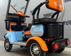 Електрическа четириколка Luxor 1500W 23Ah триместна с покрив Нов модел 2025 снимка 183