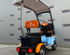 Електрическа четириколка Luxor 1500W 23Ah триместна с покрив Нов модел 2025 снимка 183