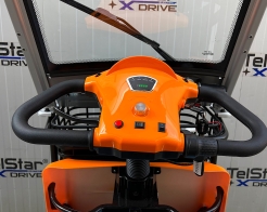 Електрическа четириколка Luxor 1500W 23Ah триместна с покрив Нов модел 2025 снимка 183