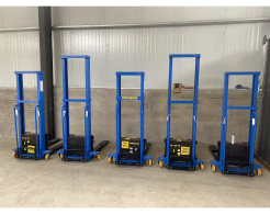 Електрически стакер 48V, Повдигане до 1.6 метра, Товароподемност 500 кг снимка 270